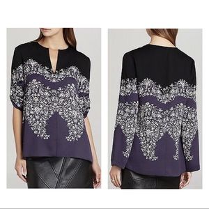 BCBGMAXAZRIA Silk Blouse